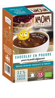 Kaoka Cacao 32% sucré bio 400g - 1647